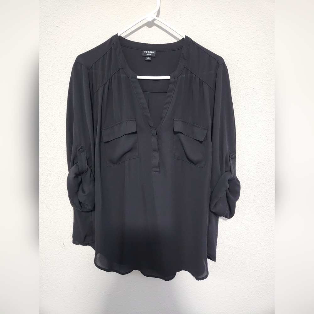 Torrid Blouse Long Sleeve Harper